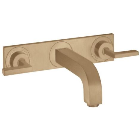 hansgrohe AXOR Citterio 3-Loch Waschtischarmatur Unterputz,