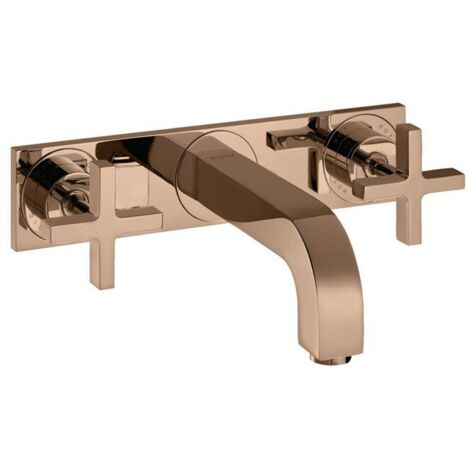 hansgrohe AXOR Citterio 3-Loch Waschtischarmatur Unterputz,
