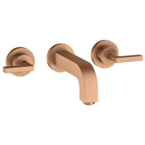 hansgrohe AXOR Citterio 3-Loch Waschtischarmatur Unterputz,