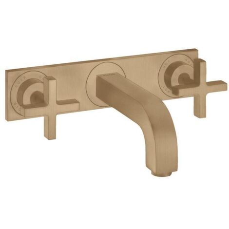 hansgrohe AXOR Citterio 3-Loch Waschtischarmatur Unterputz,
