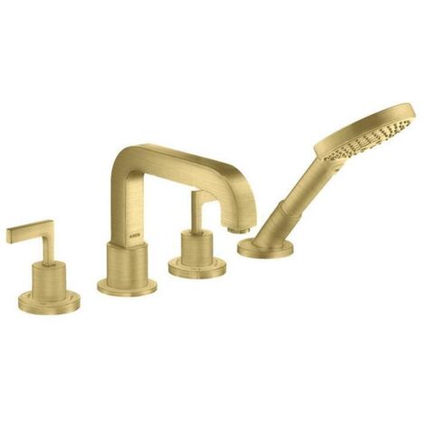 hansgrohe AXOR Citterio 4-Loch Fliesenrandarmatur mit