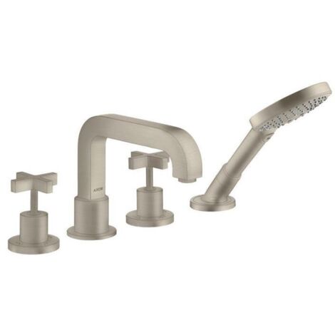 hansgrohe AXOR Citterio 4-Loch Fliesenrandarmatur mit