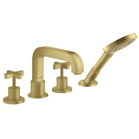 hansgrohe AXOR Citterio 4-Loch Wannenrandarmatur mit