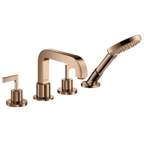hansgrohe AXOR Citterio 4-Loch Wannenrandarmatur mit