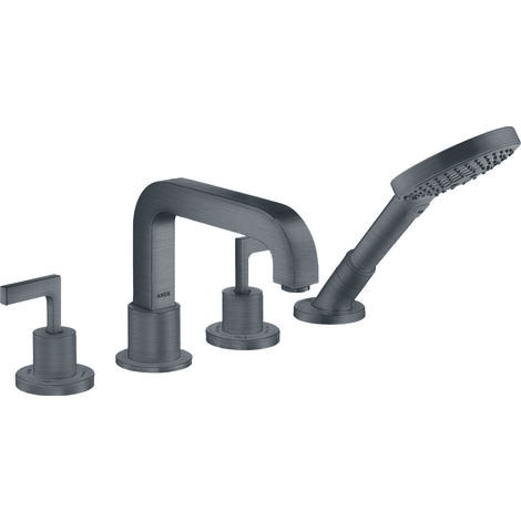 hansgrohe AXOR Citterio 4 trous pour baignoire avec poignées de