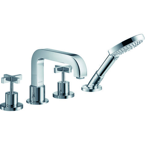 hansgrohe AXOR Citterio 4 trous pour bordure de carrelage avec