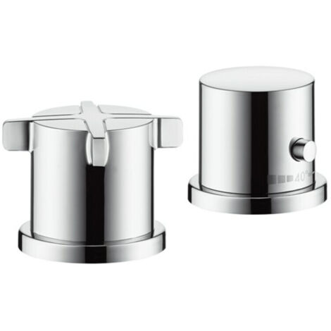 hansgrohe AXOR Citterio E 2-Loch Wannenrandarmatur mit