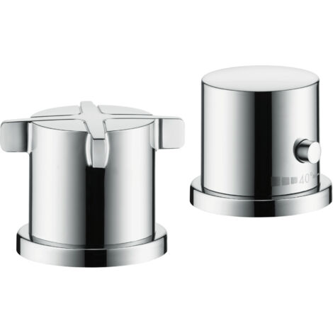 hansgrohe AXOR Citterio E 2 trous pour baignoire avec thermostat,