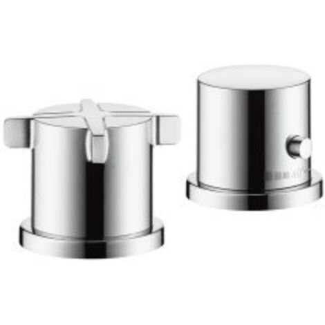 hansgrohe AXOR Citterio E 2 trous pour baignoire avec thermostat,