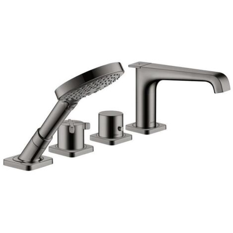 hansgrohe AXOR Citterio E 4-Loch Fliesenrandarmatur mit