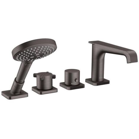 hansgrohe AXOR Citterio E 4-Loch Wannenrandarmatur mit