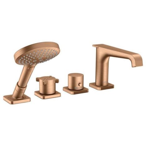 hansgrohe AXOR Citterio E 4-Loch Wannenrandarmatur mit