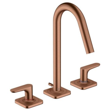 hansgrohe AXOR Citterio M 3-Loch Waschtischarmatur 160 mit