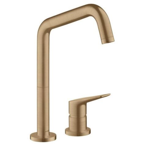 hansgrohe AXOR Citterio M DN 15 2-Loch Einhebel-Küchenmischer 240
