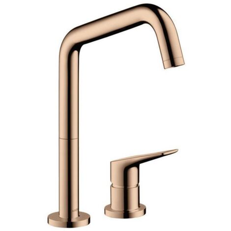 hansgrohe AXOR Citterio M DN 15 2-Loch Einhebel-Küchenmischer 240
