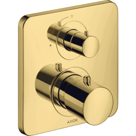 hansgrohe AXOR Citterio M thermostat encastré avec vanne d'arrêt,