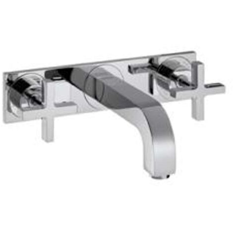 hansgrohe AXOR Citterio Mélangeur 3 trous pour lavabo, encastré,