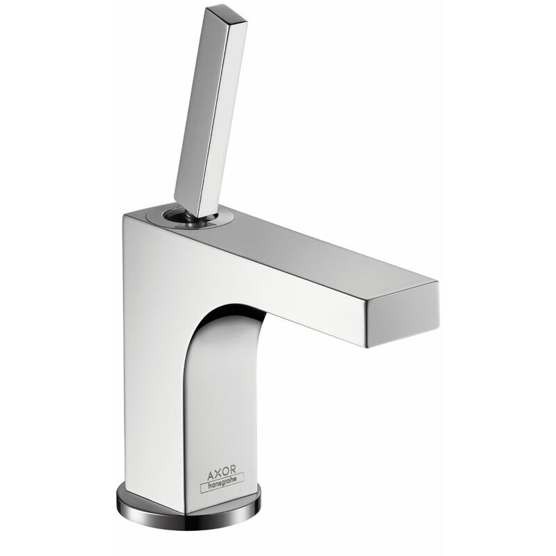

Axor Citterio Mezclador monomando de lavabo 90, desagüe automático, para lavabo de enjuague manual, color: cromado - 39035000 - Hansgrohe