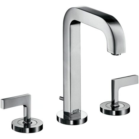 hansgrohe AXOR Citterio mitigeur lavabo 3 trous 170, vidage