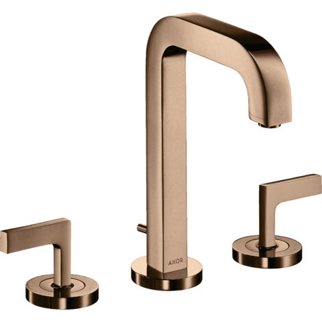 hansgrohe AXOR Citterio mitigeur lavabo 3 trous 170, vidage