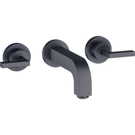 hansgrohe AXOR Citterio mitigeur lavabo 3 trous encastré, bec