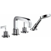 cromato Hansgrohe 39920000 Trio//Quattro Deviatore per doccia//vascaa incasso con manopola a leva DN 20
