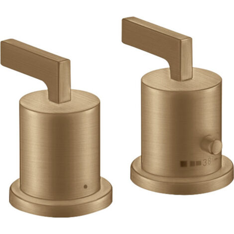 hansgrohe AXOR Citterio thermostat de bord de baignoire 2 trous
