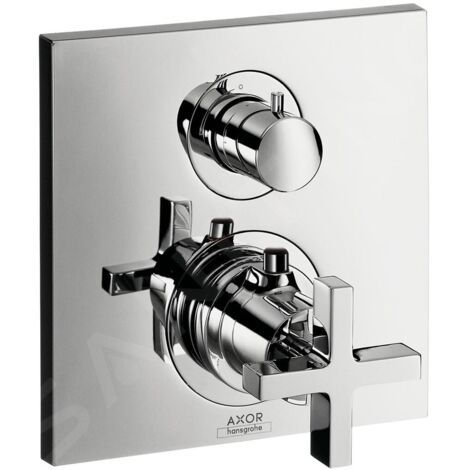 hansgrohe AXOR Citterio Thermostat encastré avec robinet d'arrêt,