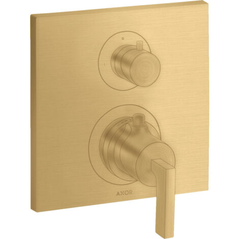 hansgrohe AXOR Citterio thermostat encastré avec robinet d'arrêt,