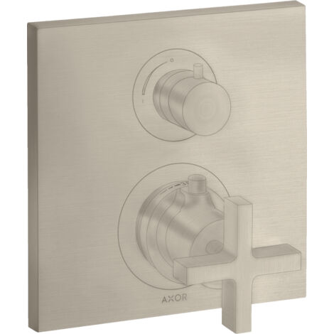 hansgrohe AXOR Citterio Thermostat encastré avec robinet d'arrêt,