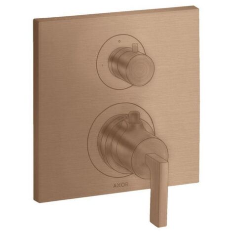 hansgrohe AXOR Citterio Thermostat Unterputz mit Absperrventil,