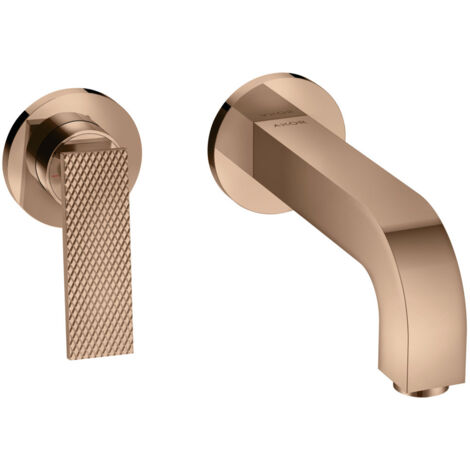 hansgrohe AXOR Citterio Waschtischmischer, Rautenschliff,
