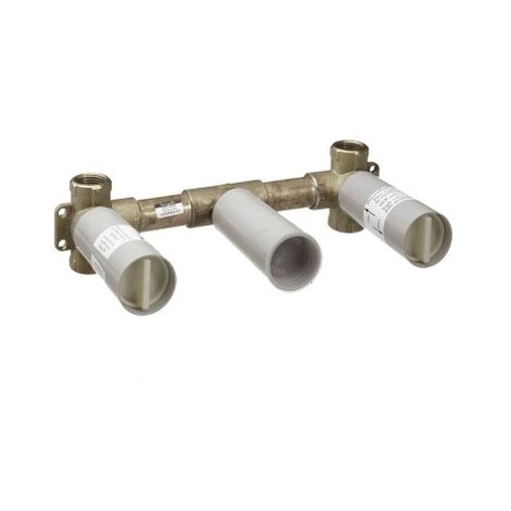 Hansgrohe AXOR corps de base pour mitigeur lavabo 3 trous encastré pour montage mural - 10303180