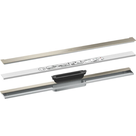 hansgrohe AXOR Drain Set de finition caniveau, 800mm pour montage