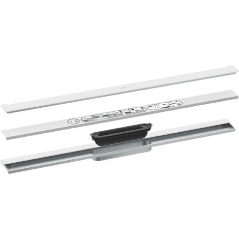 hansgrohe AXOR Drain Set de finition caniveau, 800mm pour montage