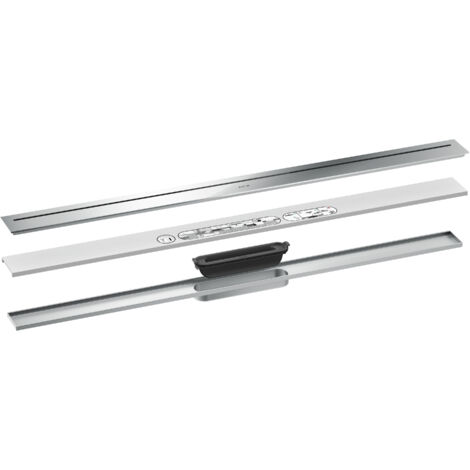 hansgrohe AXOR Drain, set de finition pour caniveau, 1000mm,
