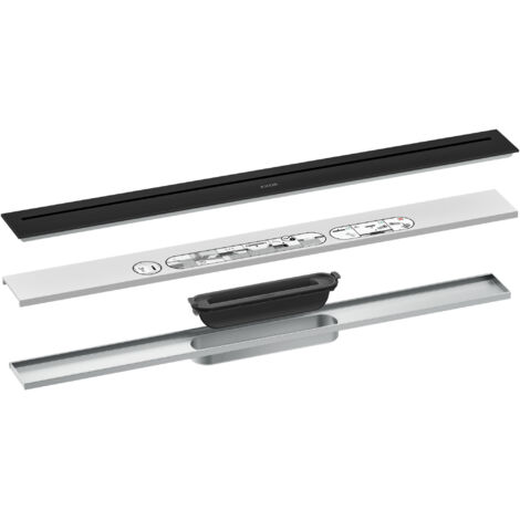 hansgrohe AXOR Drain, set de finition pour caniveau, 700mm,