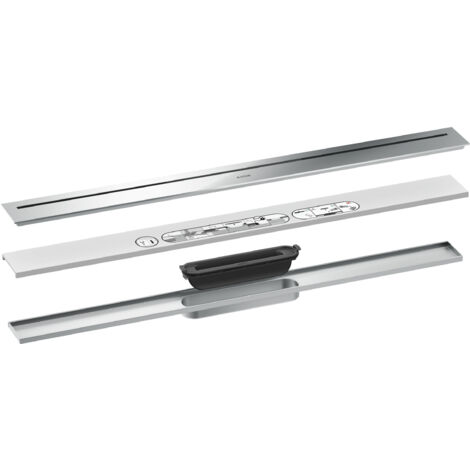 hansgrohe AXOR Drain, set de finition pour caniveau, 800mm,