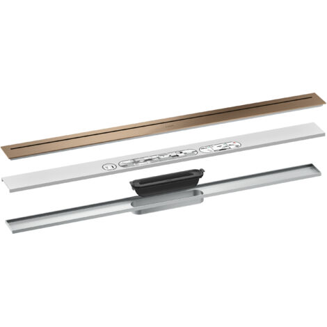 hansgrohe AXOR Drain, set de finition pour caniveau, 900mm,