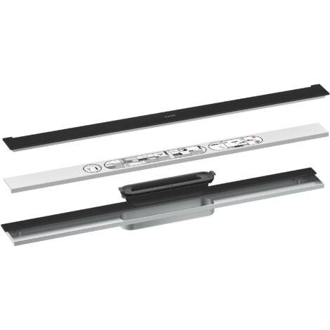 hansgrohe AXOR Drain Set de finition rigole, 700mm pour montage