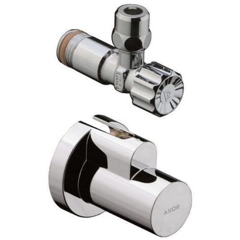 hansgrohe AXOR Eckventil, mit Schuber, Quetschverschraubung,