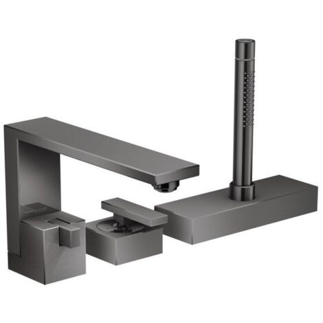 hansgrohe AXOR Edge 3-Loch Einhebel-Wannenrandmischer,