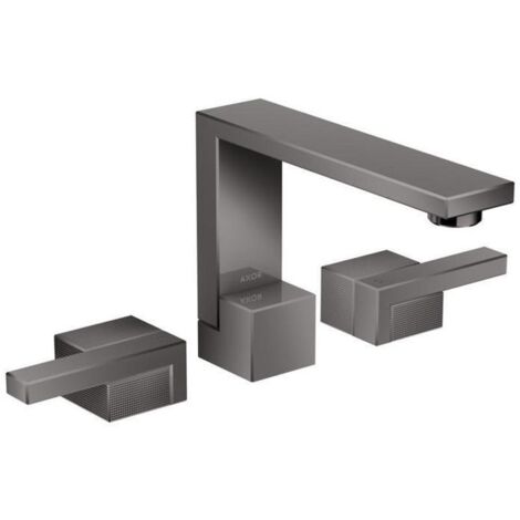hansgrohe AXOR Edge 3-Loch Waschtischarmatur 130 mit Push-Open
