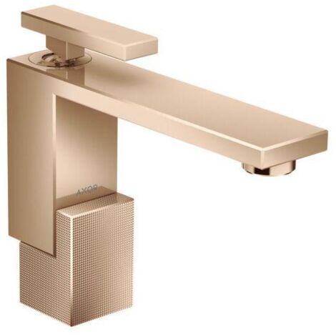 hansgrohe AXOR Edge Einhebel-Waschtischmischer 130 mit Push-Open