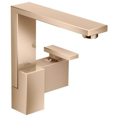 hansgrohe AXOR Edge Einhebel-Waschtischmischer 190 mit Push-Open