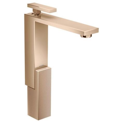 hansgrohe AXOR Edge Einhebel-Waschtischmischer 280 mit Push-Open