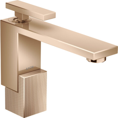 hansgrohe AXOR Edge mitigeur monocommande de lavabo 130 avec