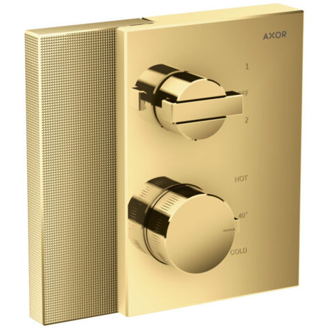 hansgrohe AXOR Edge Thermostat Unterputz mit Ab- und