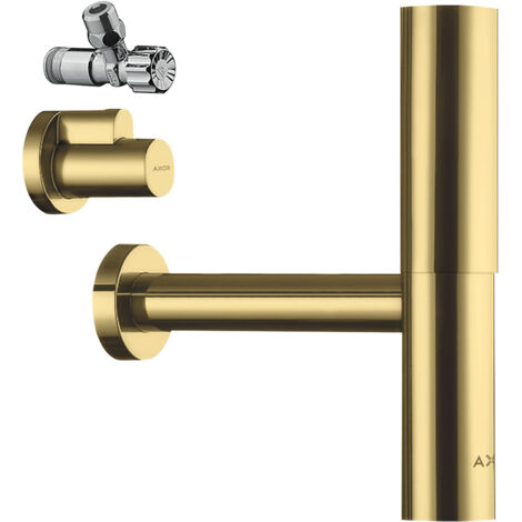 hansgrohe AXOR flowstar Designsiphon set, avec deux robinets