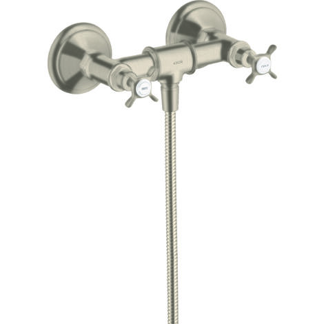 hansgrohe AXOR Montreux 2-Griff-Brausearmatur Aufputz, 1